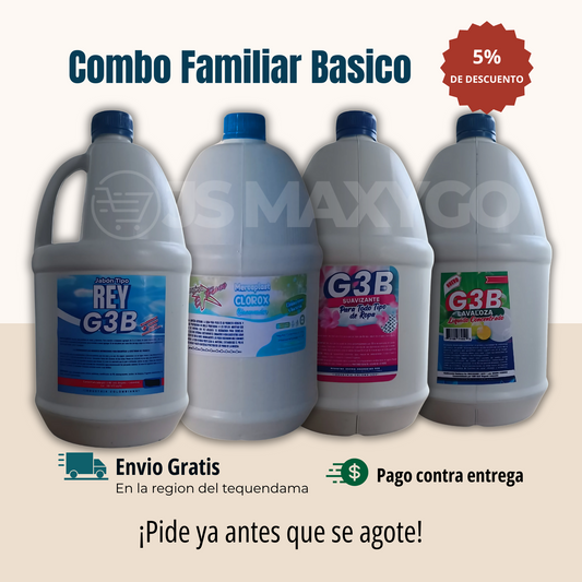 Combo Familiar Básico – ¡Ahorra en lo esencial!