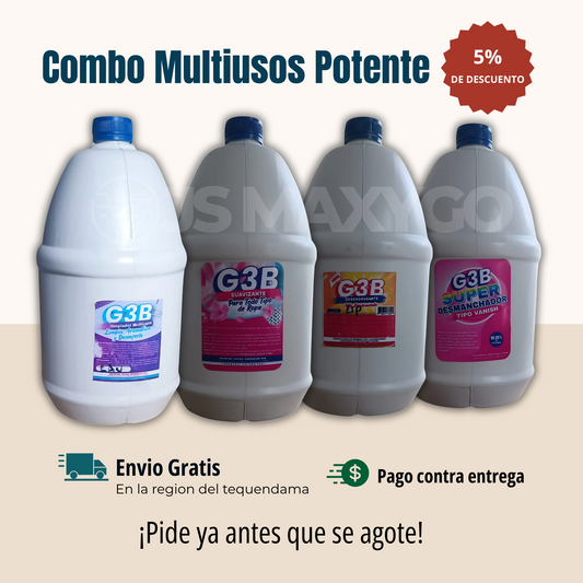 Combo Multiusos Potente – ¡Limpieza total en un solo pedido!