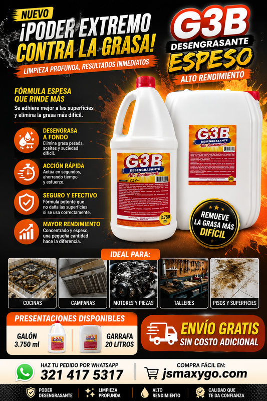 Desengrasante Doméstico Espeso