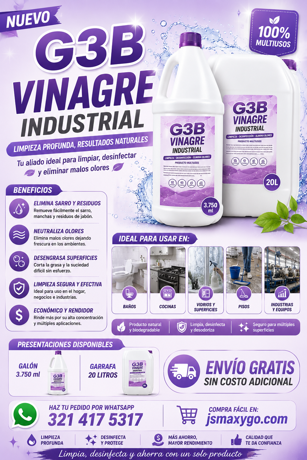 Vinagre Industrial